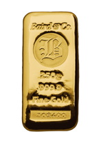 250g Gold Cast Bar
